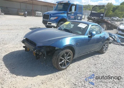 2020 Mazda Mx-5 Miata Rf Grand Touring из США, поврежденный, VIN JM1NDAM71L0418949